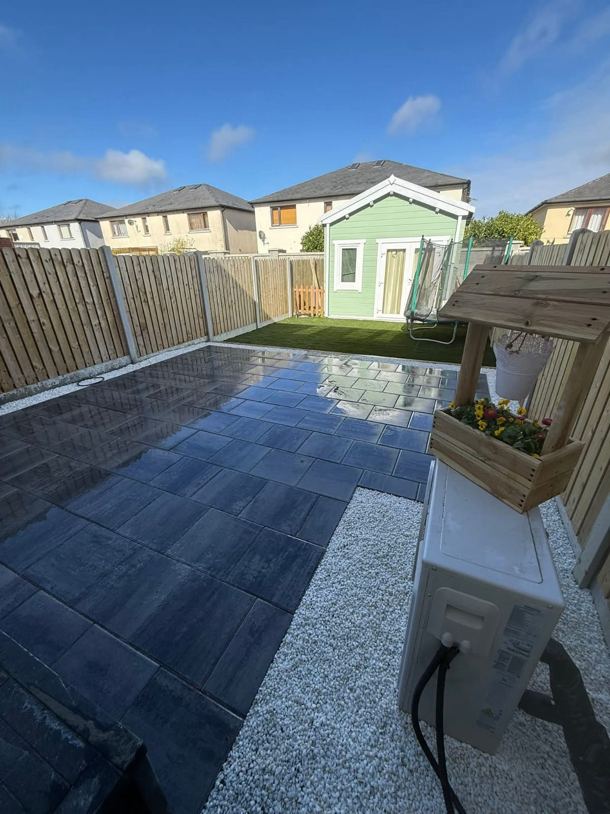 Garden Paving and Fencing Project Cork